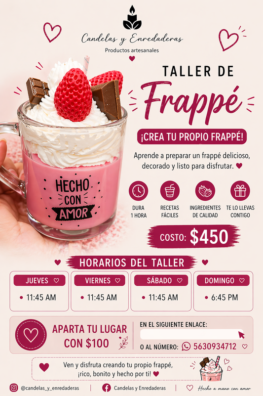 Taller Vela Frappé