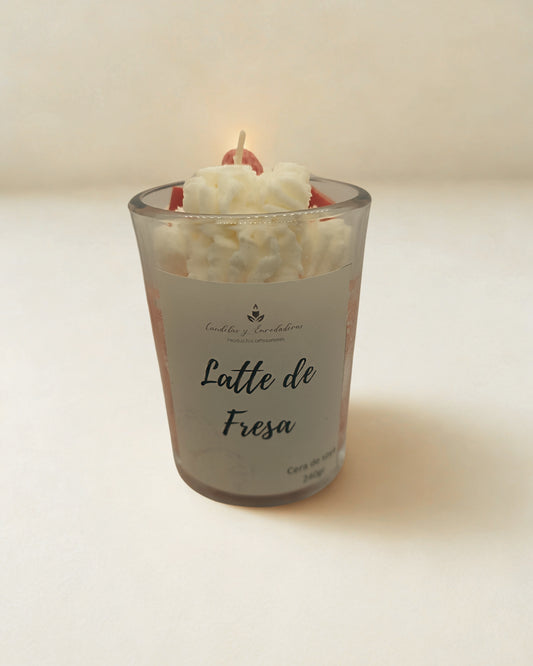 Latte de fresa